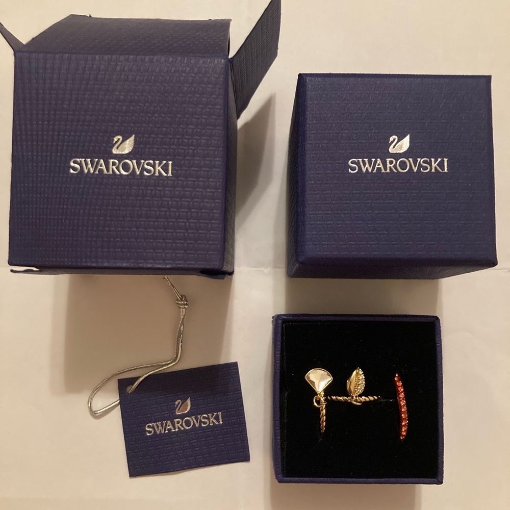 Swarovski Three Ring Stack - Picture 5 of 8